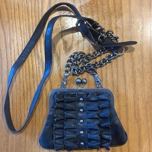 Jessica Simpson Black Cross Bag